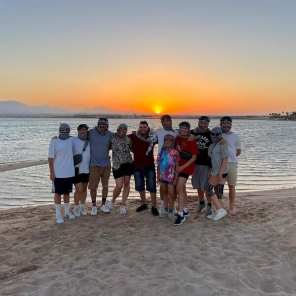 The cave sunset safari